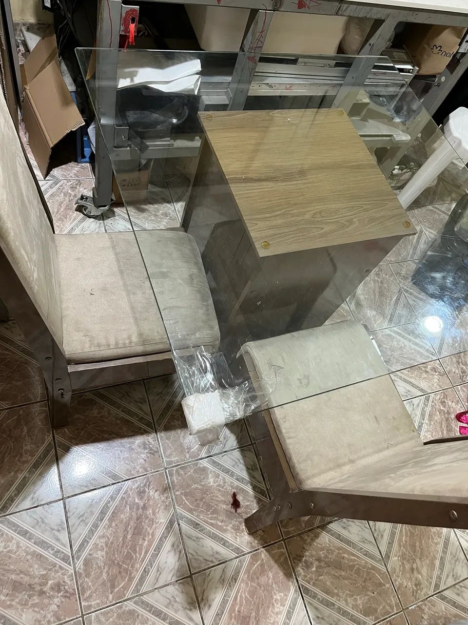 Mesa tampo de vidro - Foto 2