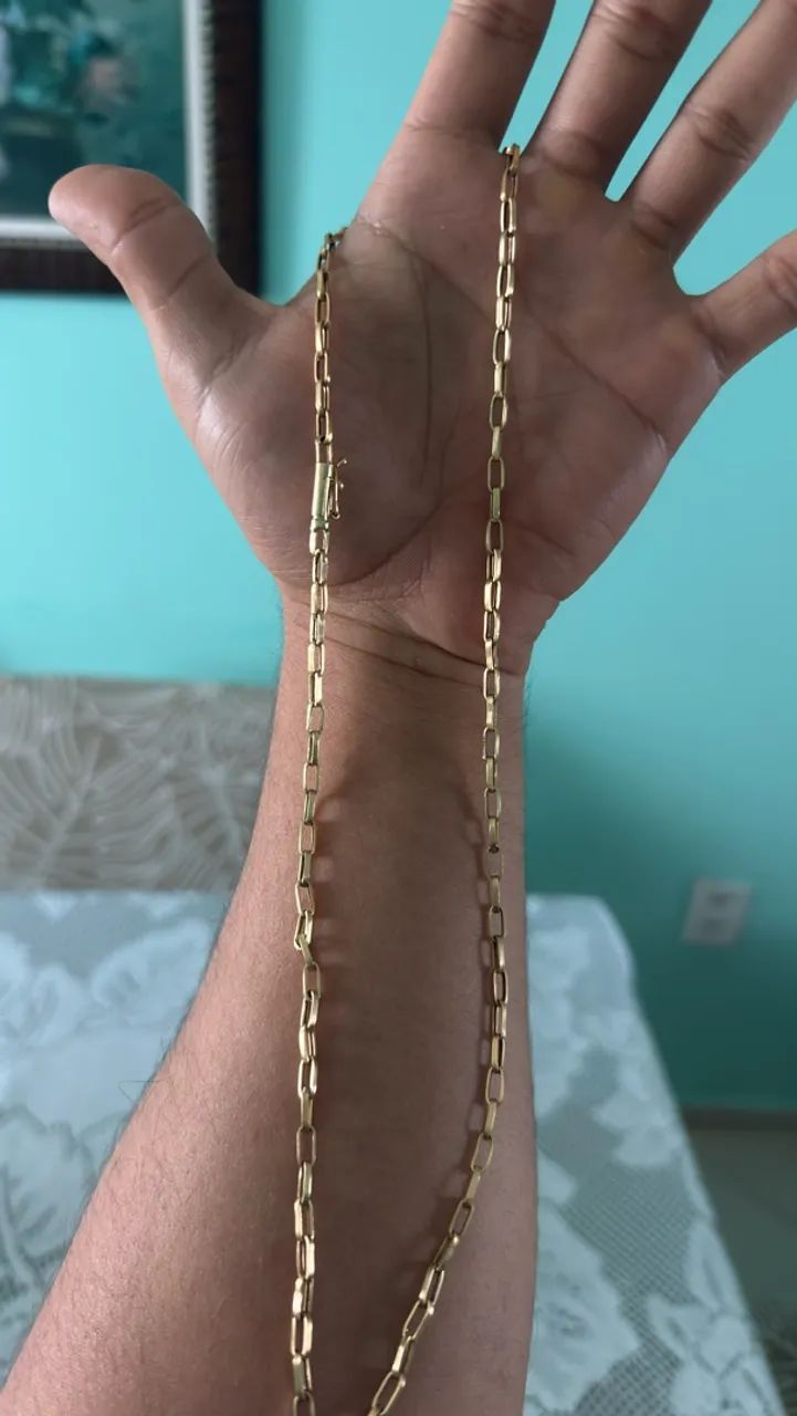 Cordão de ouro Cartier 18k