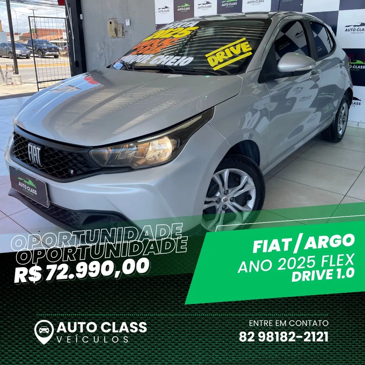 Fiat Argo Drive 1.0 6V Flex 2025