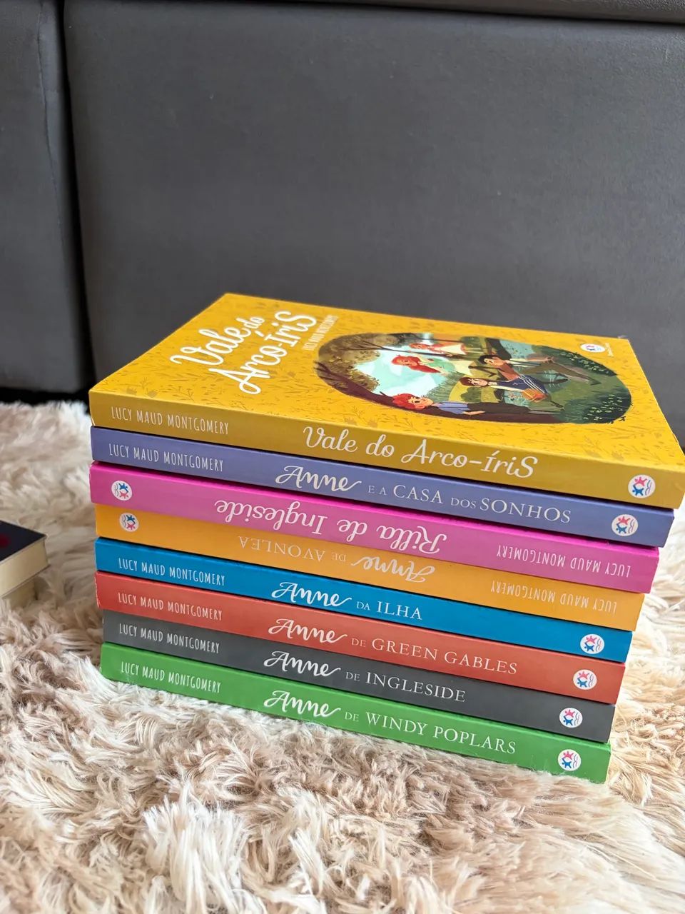 kit anne de green gables com 8 livros 