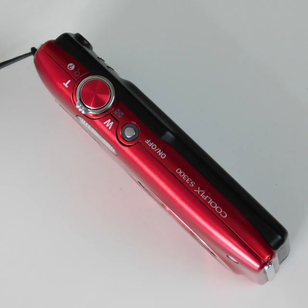 Câmera nikon Coolpix 16 megapixels S3300 vermelha - Câmeras e