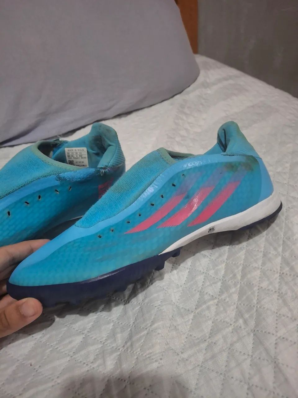Chuteira adidas, X Speedflow 3 Laceless - Calçados Esportivos