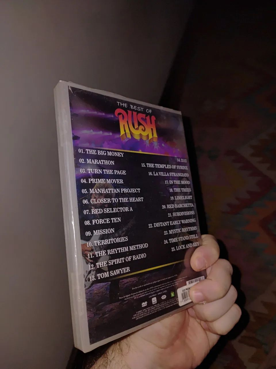 Dvd musical the best of rush (lacrado) - Foto 2
