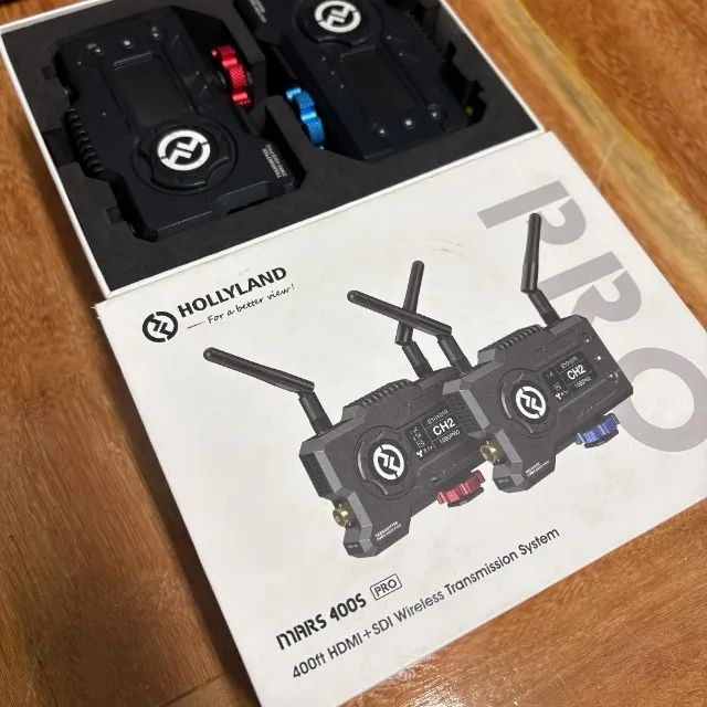 Transmissor Hollyland Mars 400s Pro - Video HDMI - Câmeras e