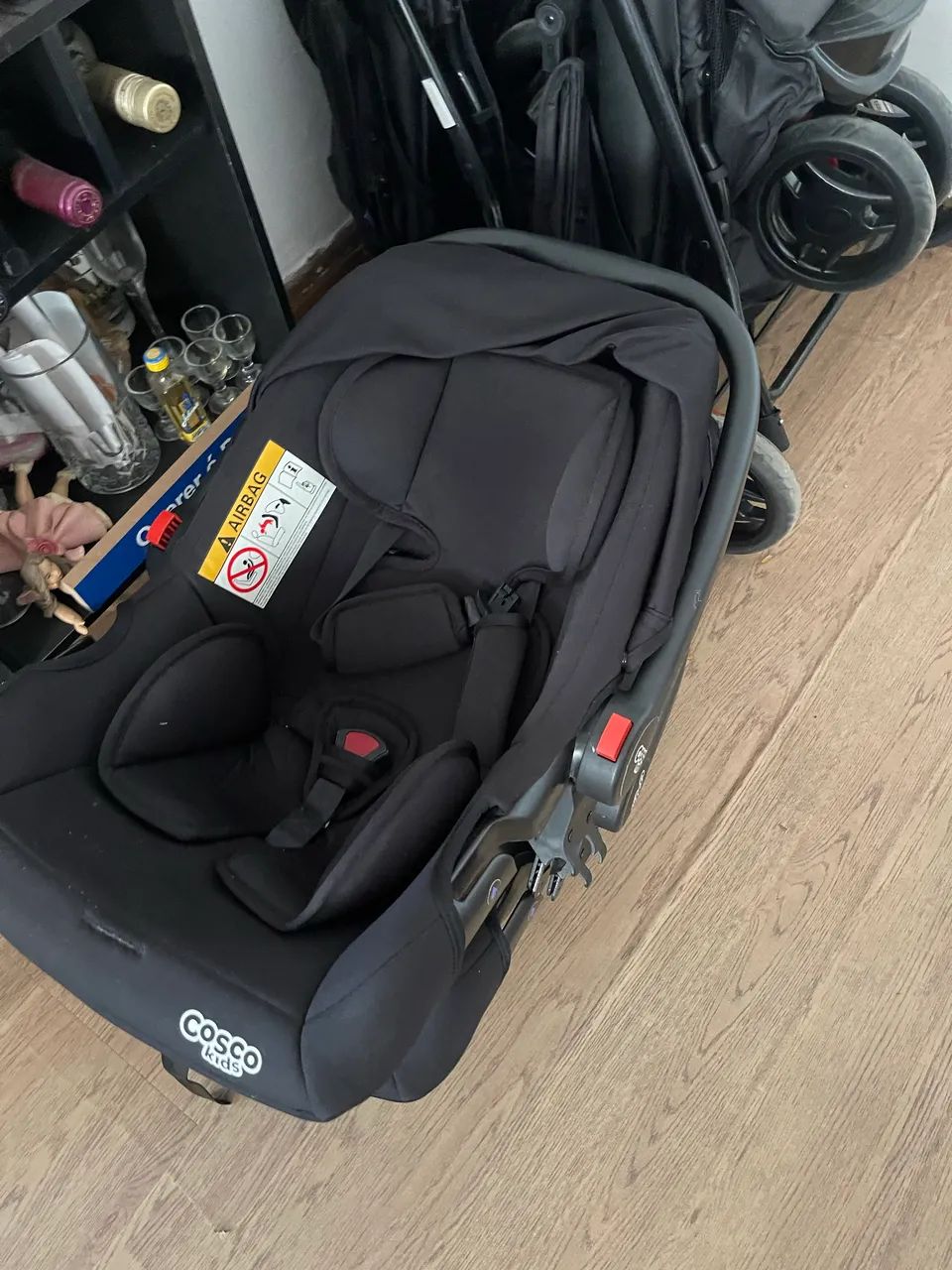 Carrinho duplo com bebe conforto  - Foto 2