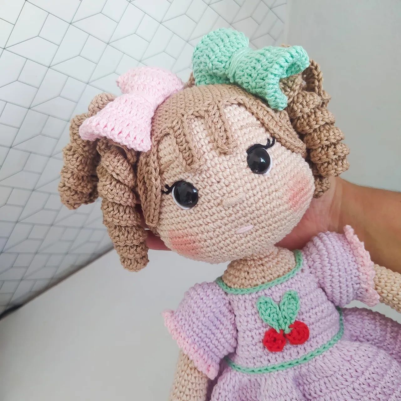 Boneca Amigurumi / Crochê  - Foto 2