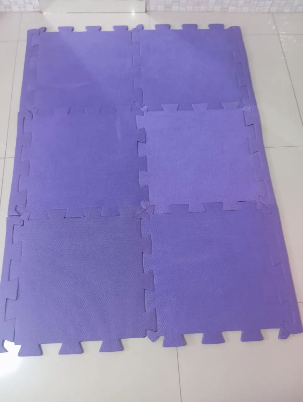 Kit 6 tatames roxo 