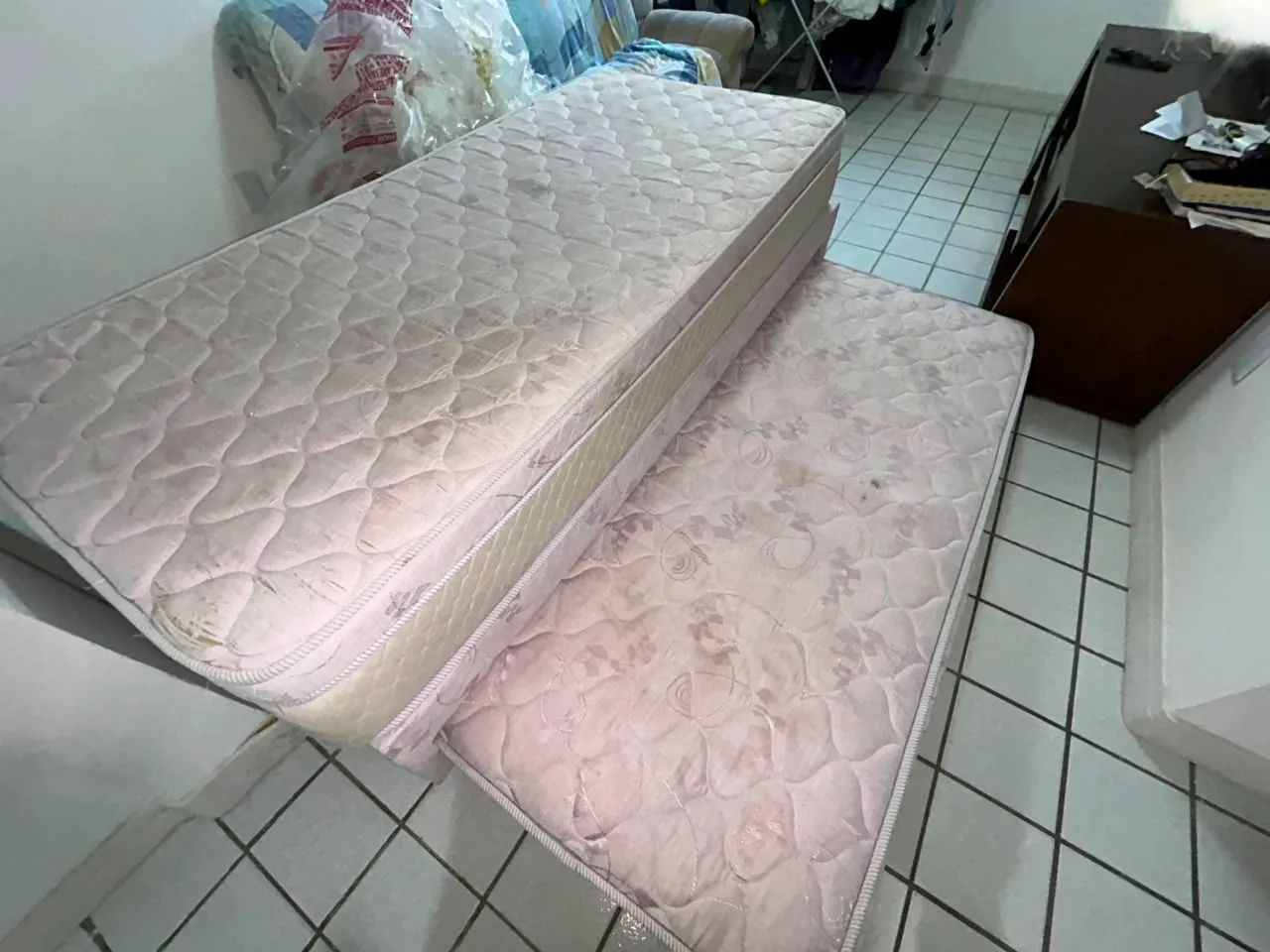 Cama box solteiro bicama