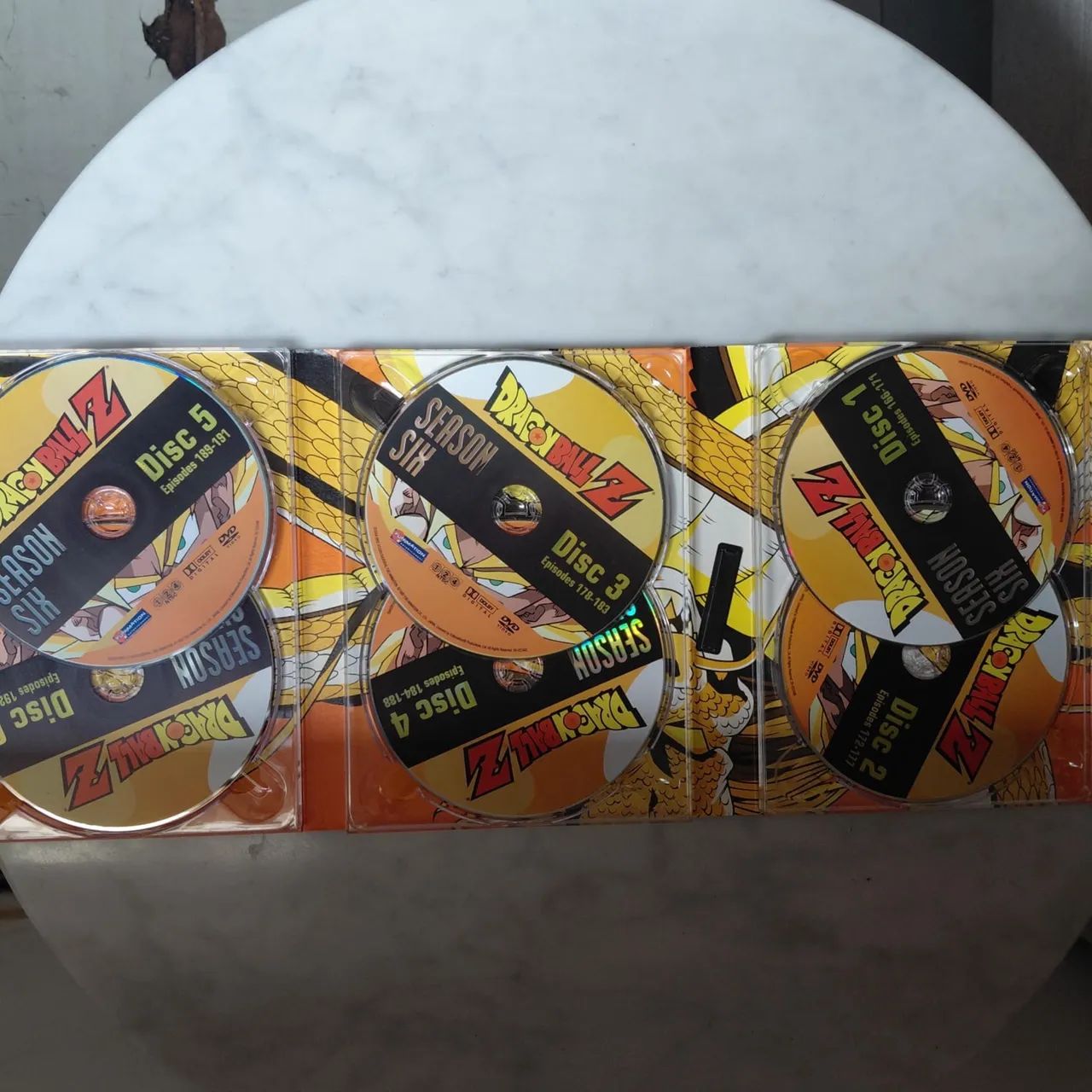 Lote Dragon Ball Z - Temporadas 6 e 7 Originais (Boxes Com DVDs