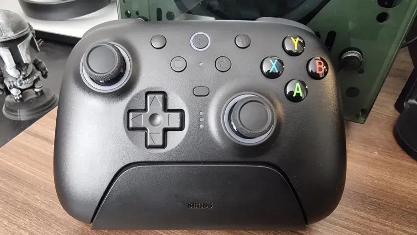 Controle 8Bitdo Ultimate 2 Wireless/Bluetooth compatível com Windows e Switch - Preto - Foto 5