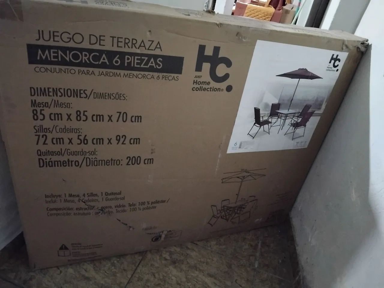 Conjunto de Varanda e área externa 