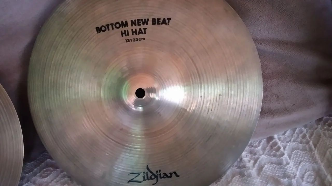 Hi-hat zildjan new beat 13 - Instrumentos musicais - Augusta