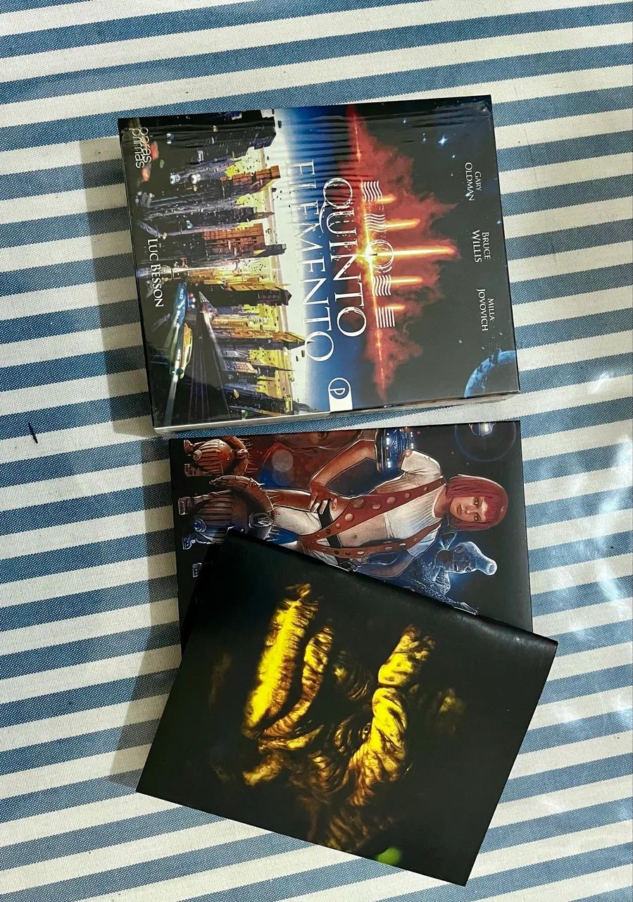 Blu ray 4k O quinto elemento - Foto 3