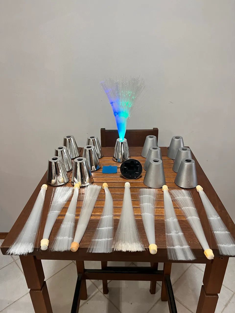 Kit Festa - Centro Mesa Fibra Optica