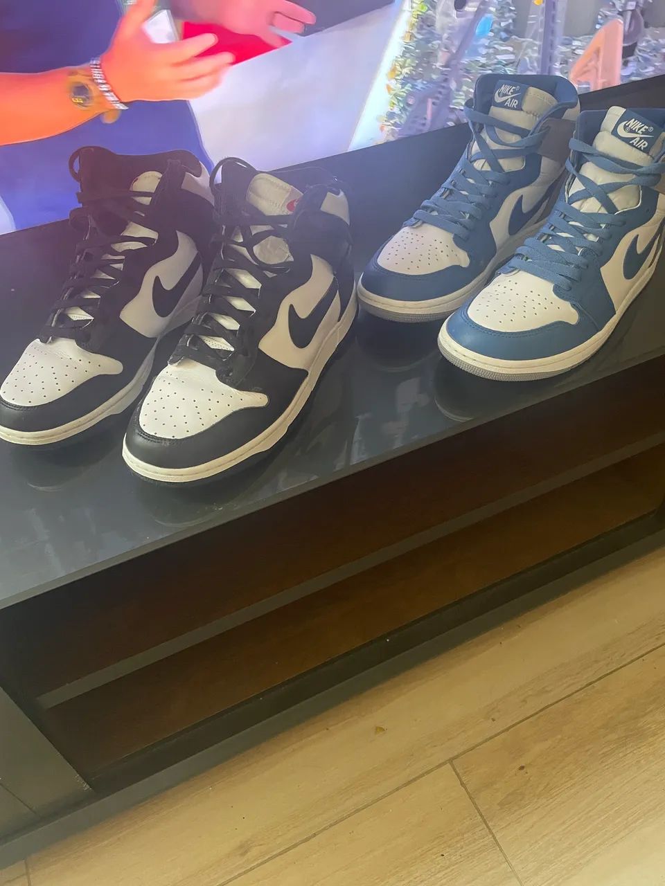 Nike Air Jordan 1 + Nike Dunk High Panda