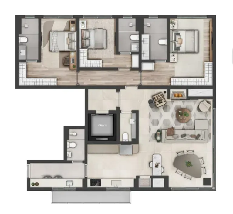 PLANTA 146m²