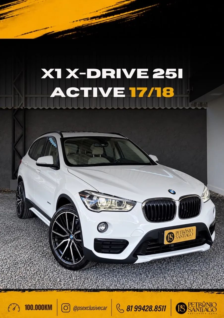 BMW X1 X1 XDRIVE 25i Sport 2.0/2.0 Flex Aut. 2018