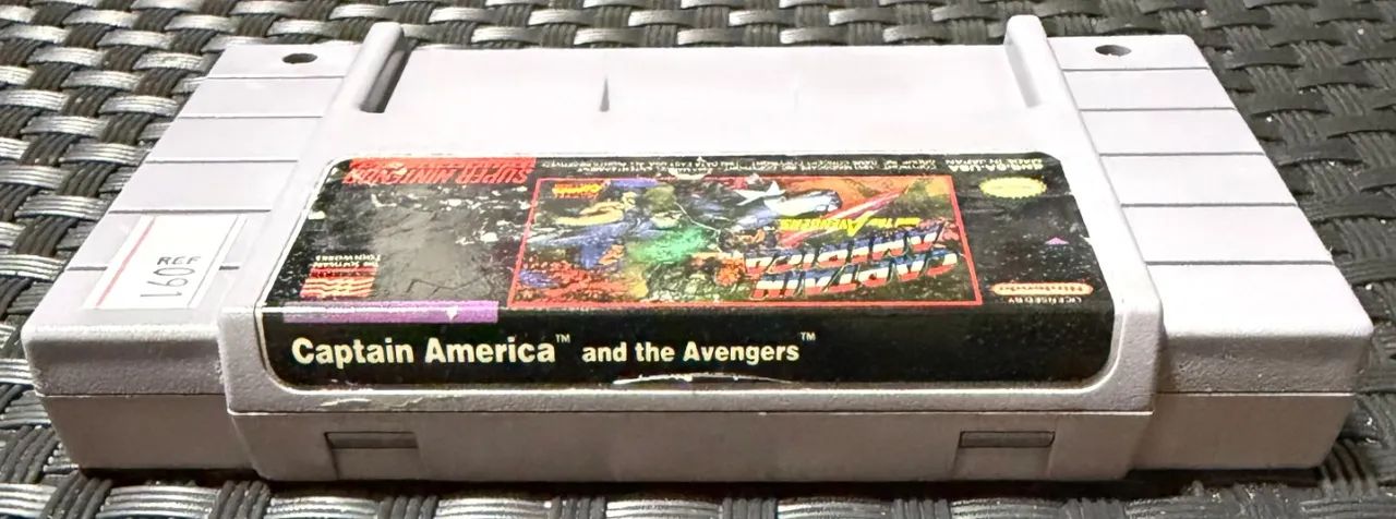 Captain America and the Avengers Original SNES Super Nintendo - Foto 5