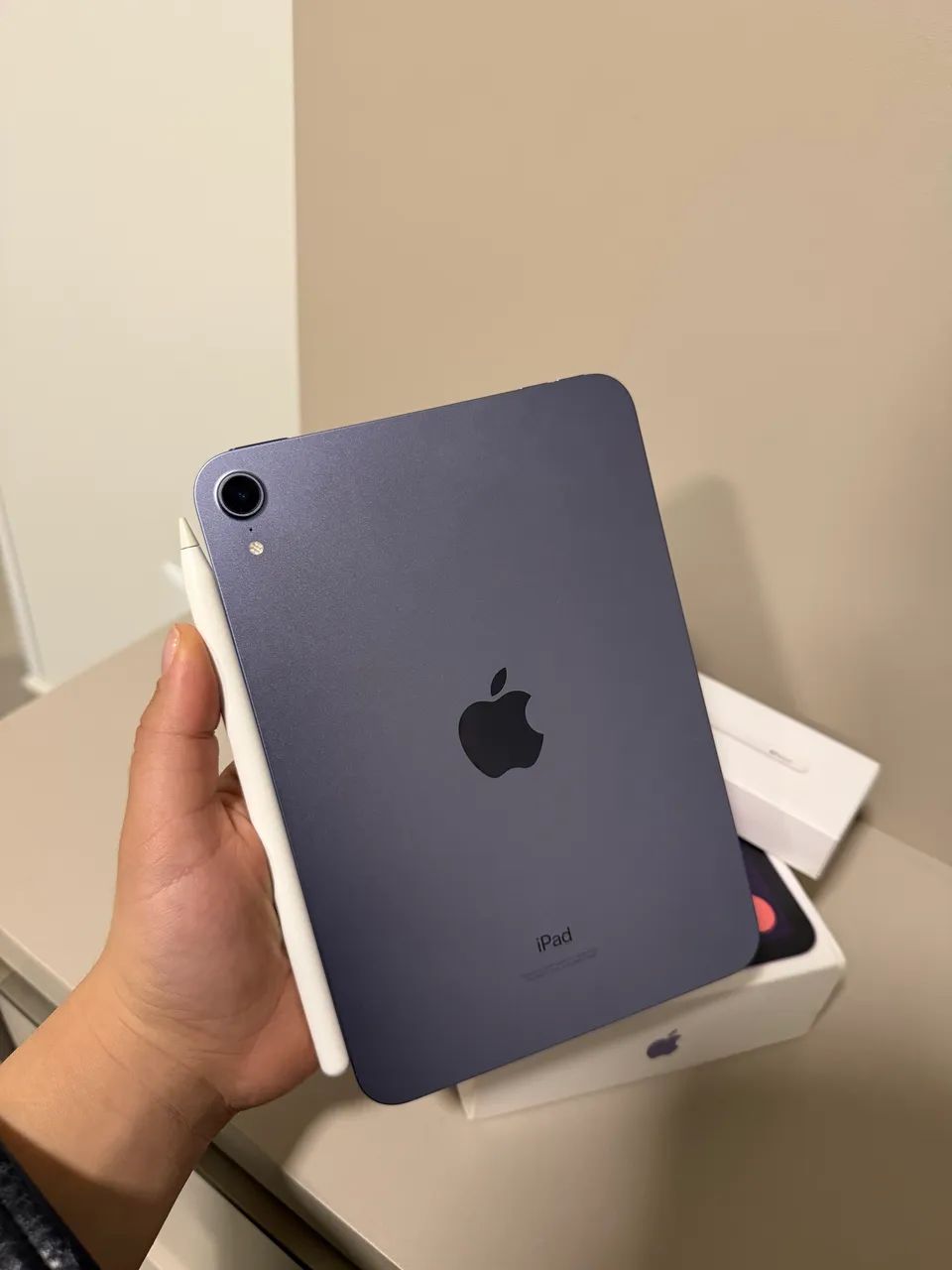 Ipad 6 geração mini + apple pencil 2 geraçao