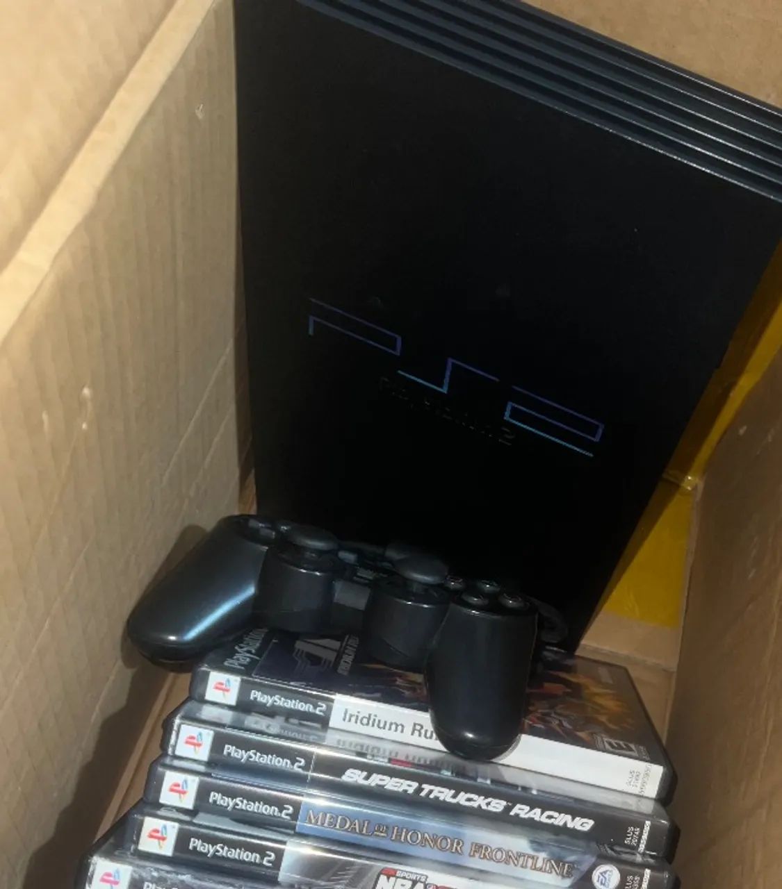 Ps2 com jogos