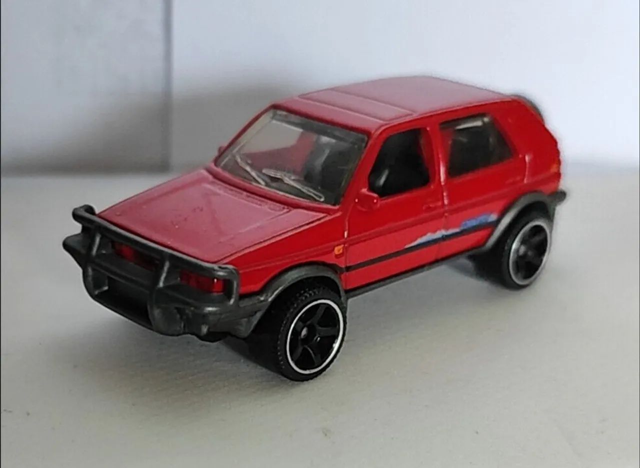 Golf country 1990 Matchbox vermelho  - Foto 3