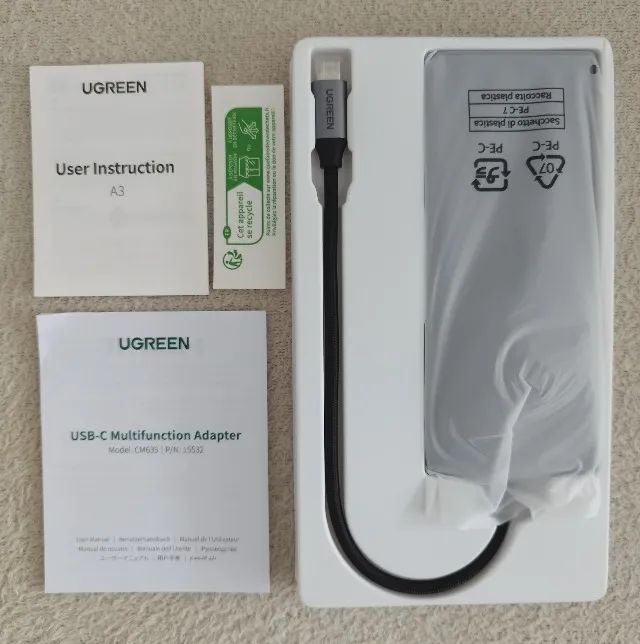 Hub Ugreen USB-C 9x1 10 Gbps - Foto 5