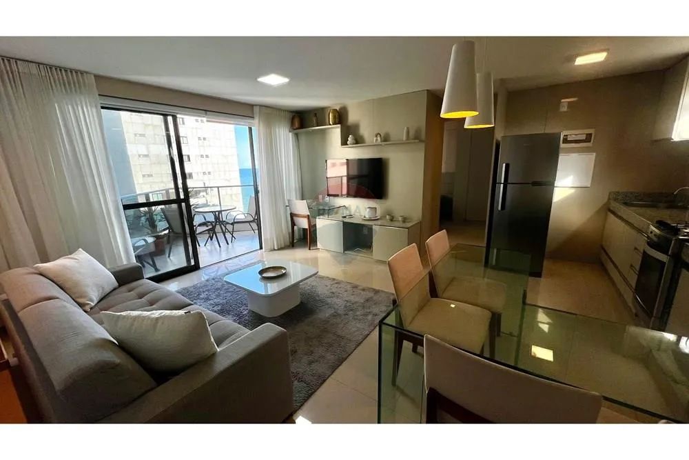 Apartamento de 58 metros com 1 quartos separado e varanda em Boa Viagem -Recife - Foto 2