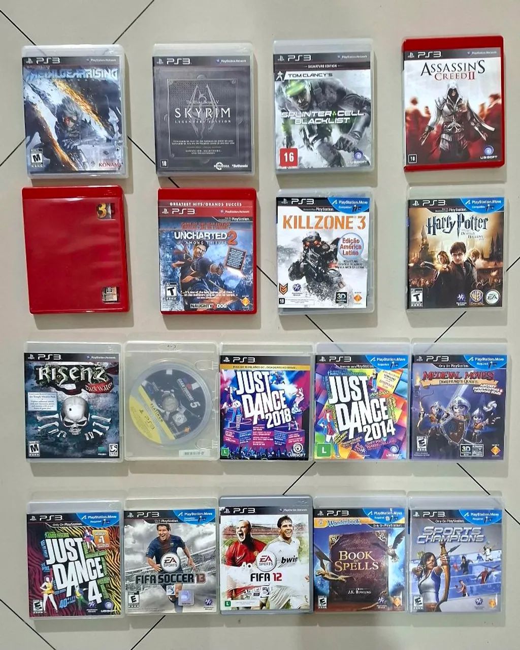 Jogos de PS3 Originais - Lote completo ou separados - Jogos de