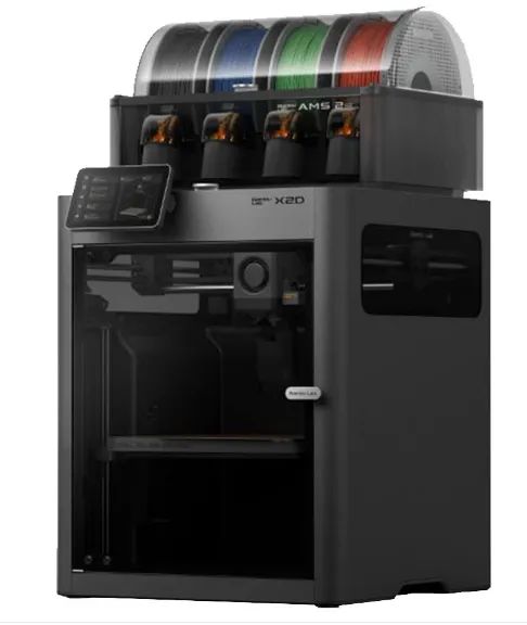 IMPRESSORA 3D (NOVA) BAMBU LAB X2D + AMS 2 PRO (COMBO)