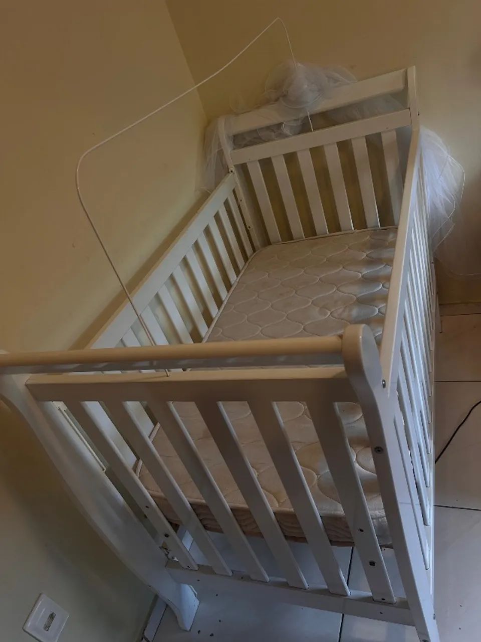 Berço com colchão (berço cama) 3 em 1 - Foto 3