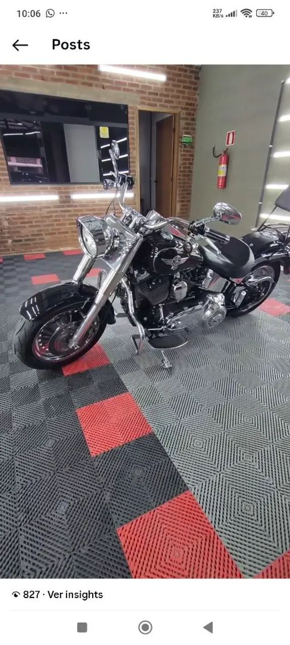 Harley - FAT boy - flst  - Foto 4