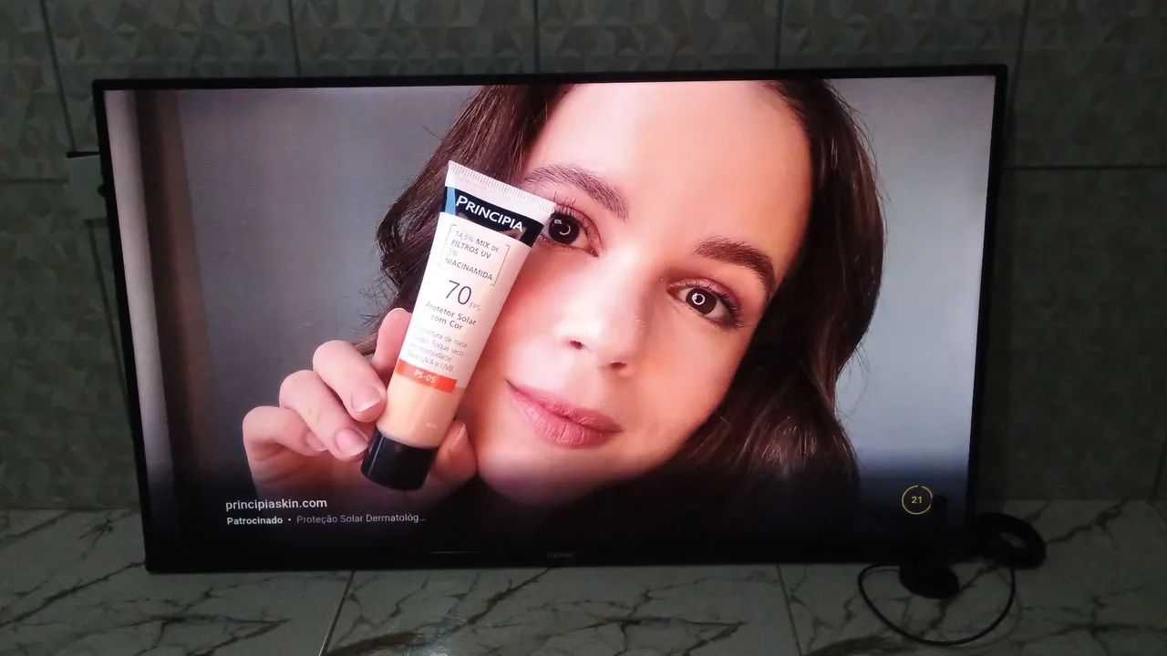 Tv Semp 50 polegadas smart 4k roku tv  - Foto 4
