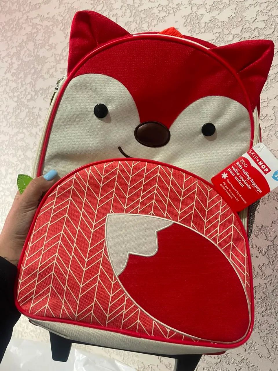 Mochila rodas Skip Hop original raposa - Foto 2