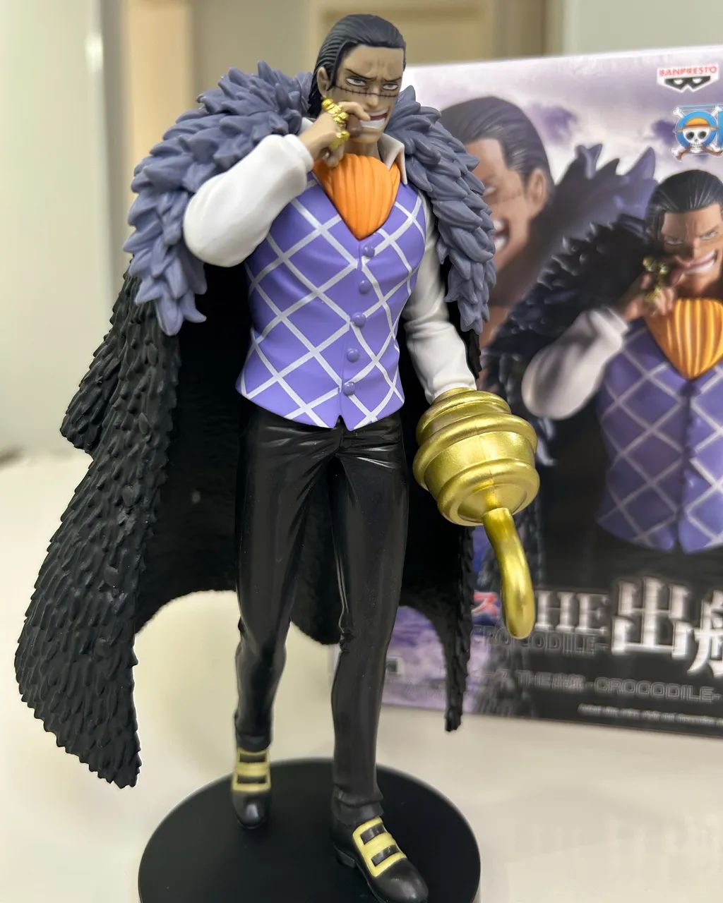 Crocodile Original Bandai One Piece Action Figure Boneco  - Foto 4