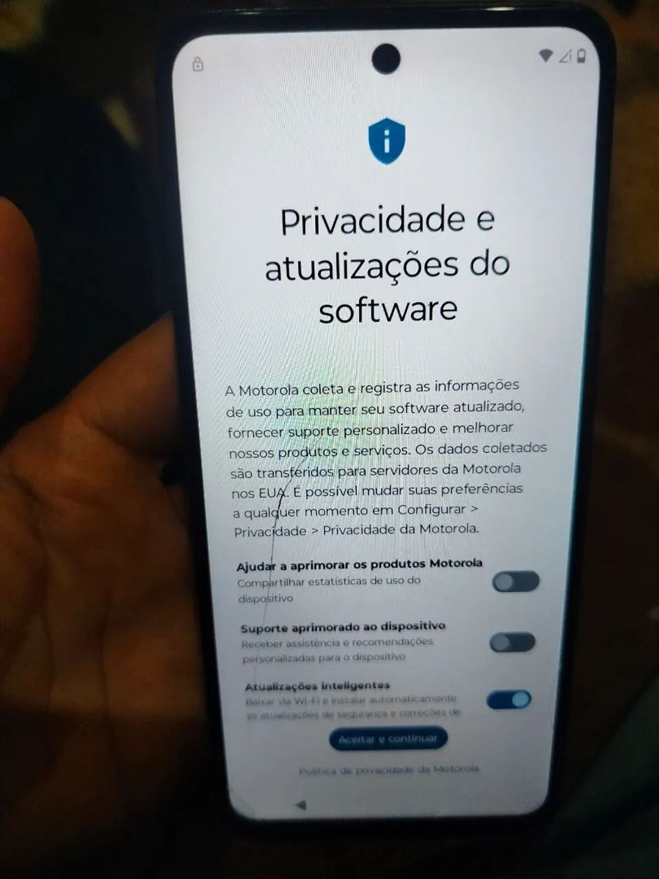 Moto G53 conta google - Foto 3
