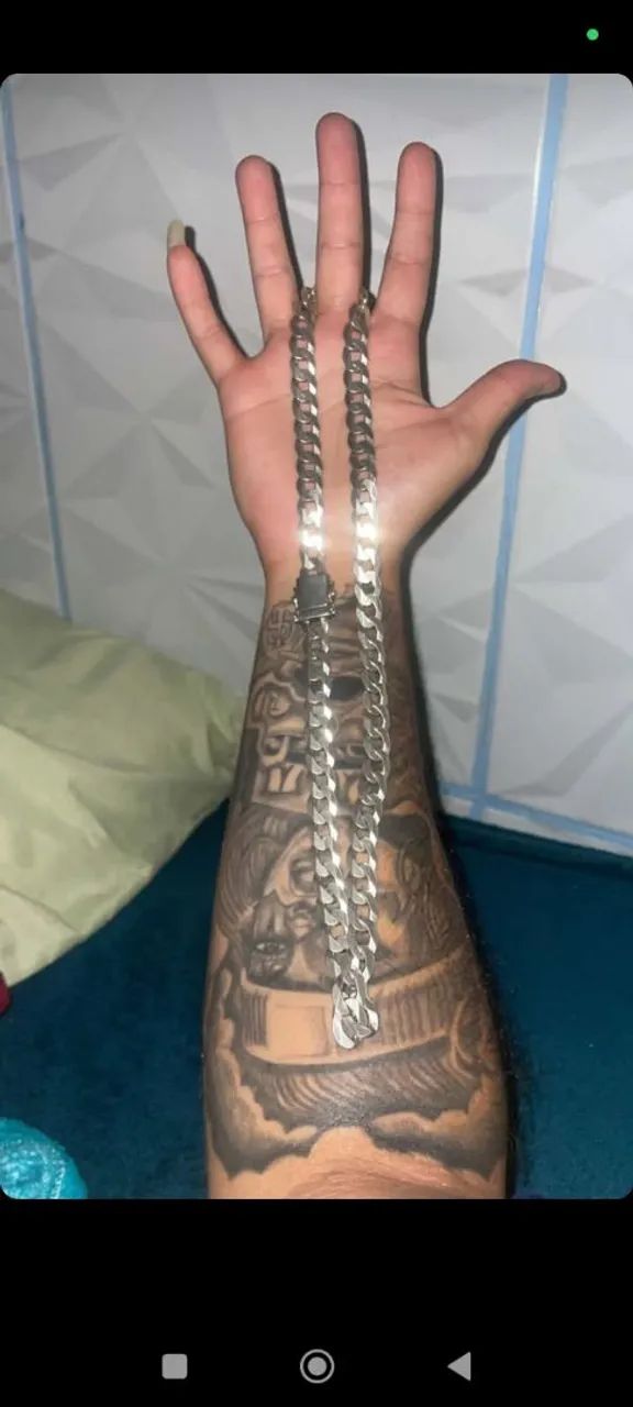 Vendo corrente de prata 
