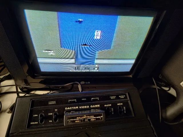 Cartucho 2 Jogos Atari - Jawbreaker / River Raid - Foto 5