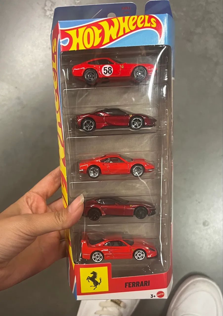 Hotwheels - Pack Ferrari