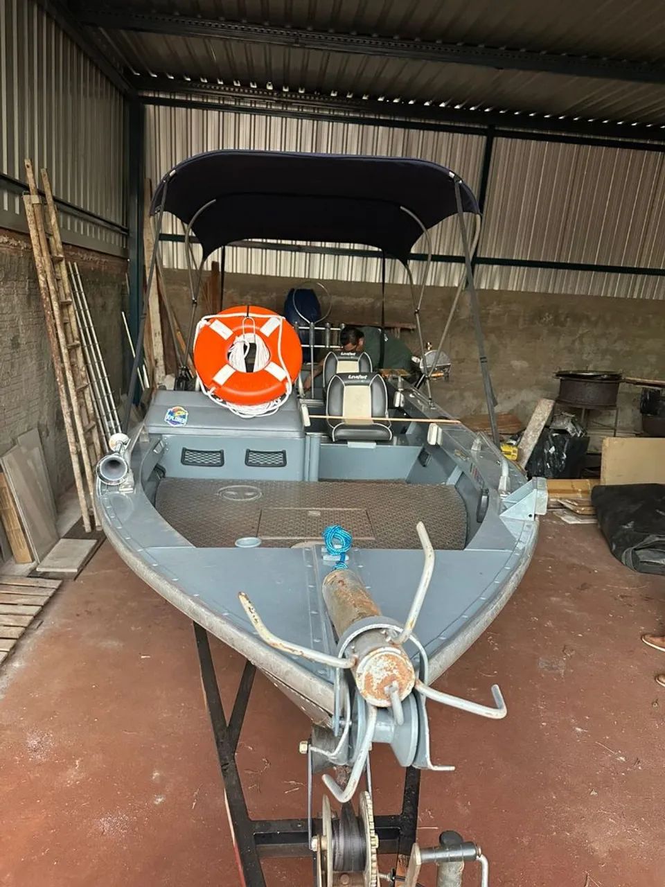 Lancha Levefort Marfim 5.5 Clx + Motor Yamaha 60 HP 4t + Carreta Rondon (Kit 2014) - Foto 2