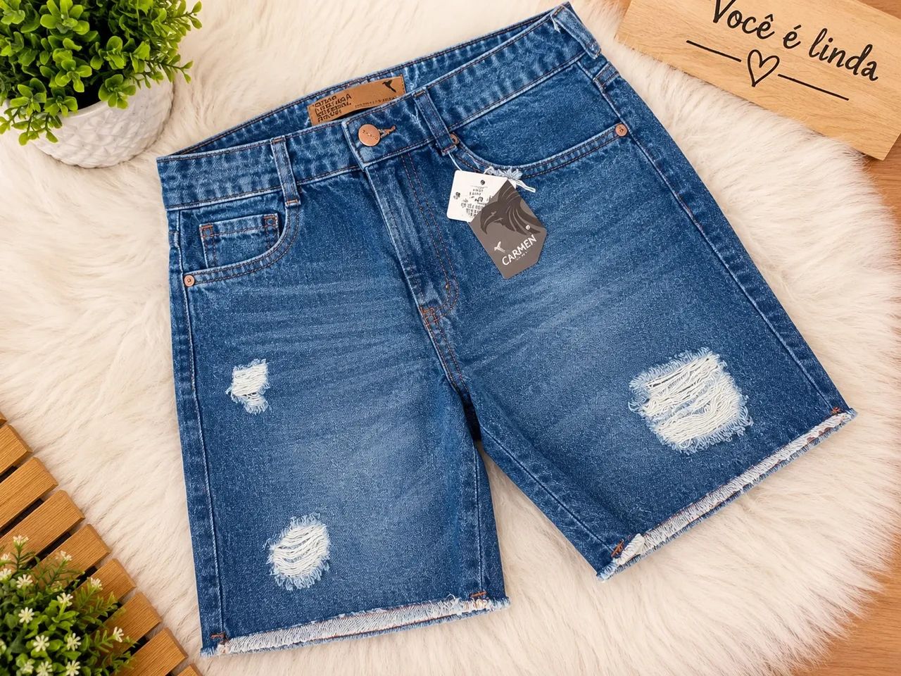 Bermuda jeans  - Foto 4