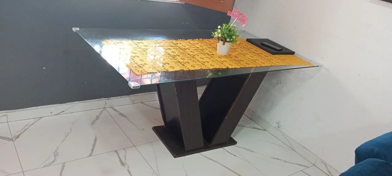 Mesa de vidro 