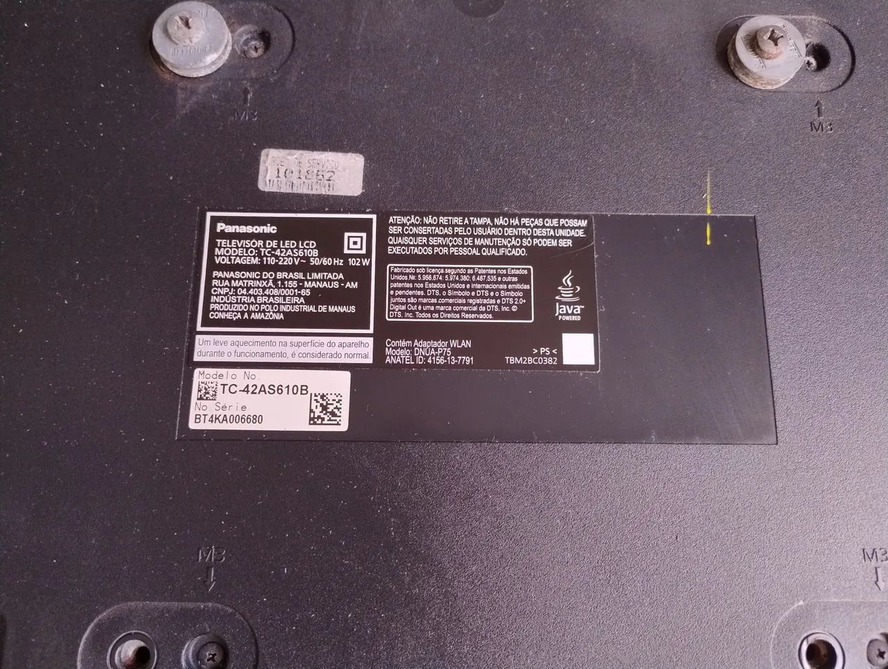 Televisão Panosonic 42 