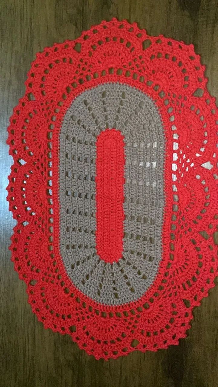Tapete de crochê 
