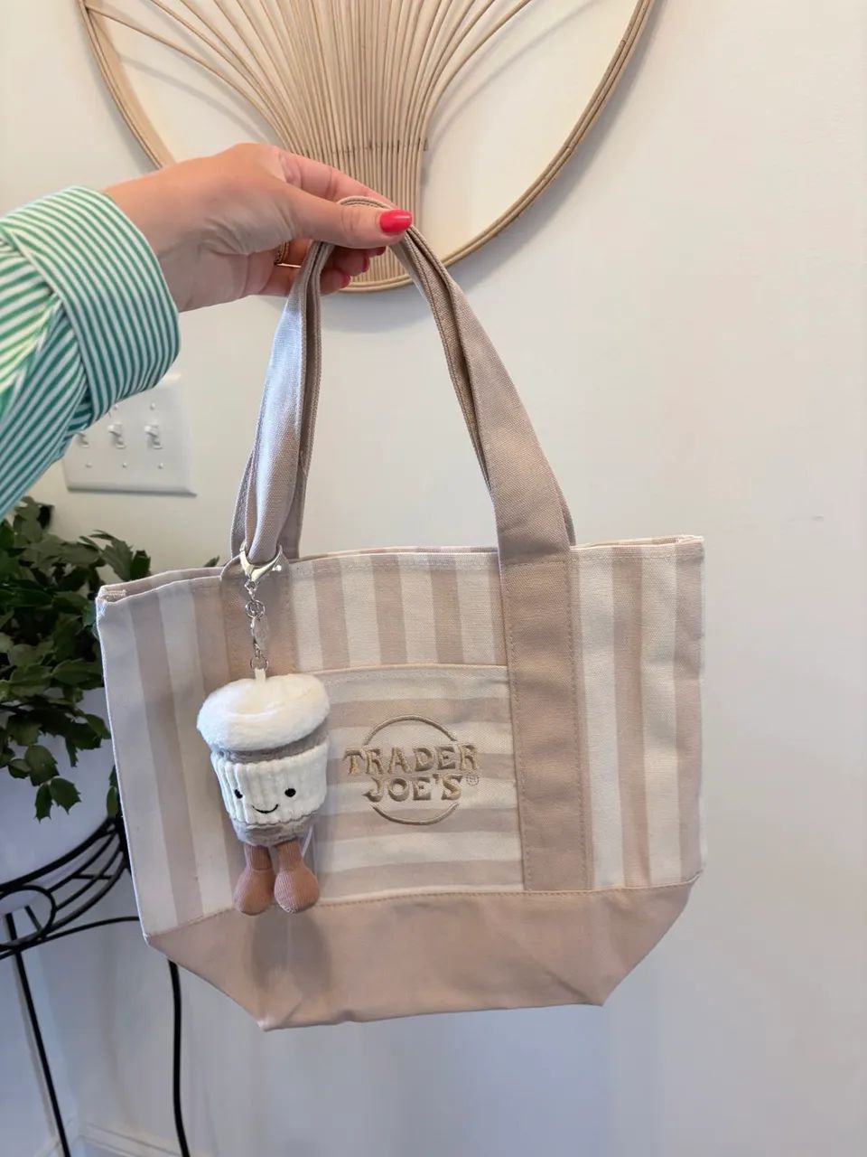 Bolsa Trader Joe?s Mini Canvas - Foto 4