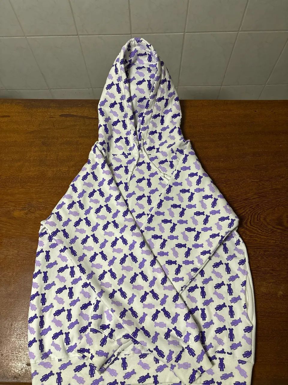 bape × be@rbrick sample pullover hoodie - Foto 2