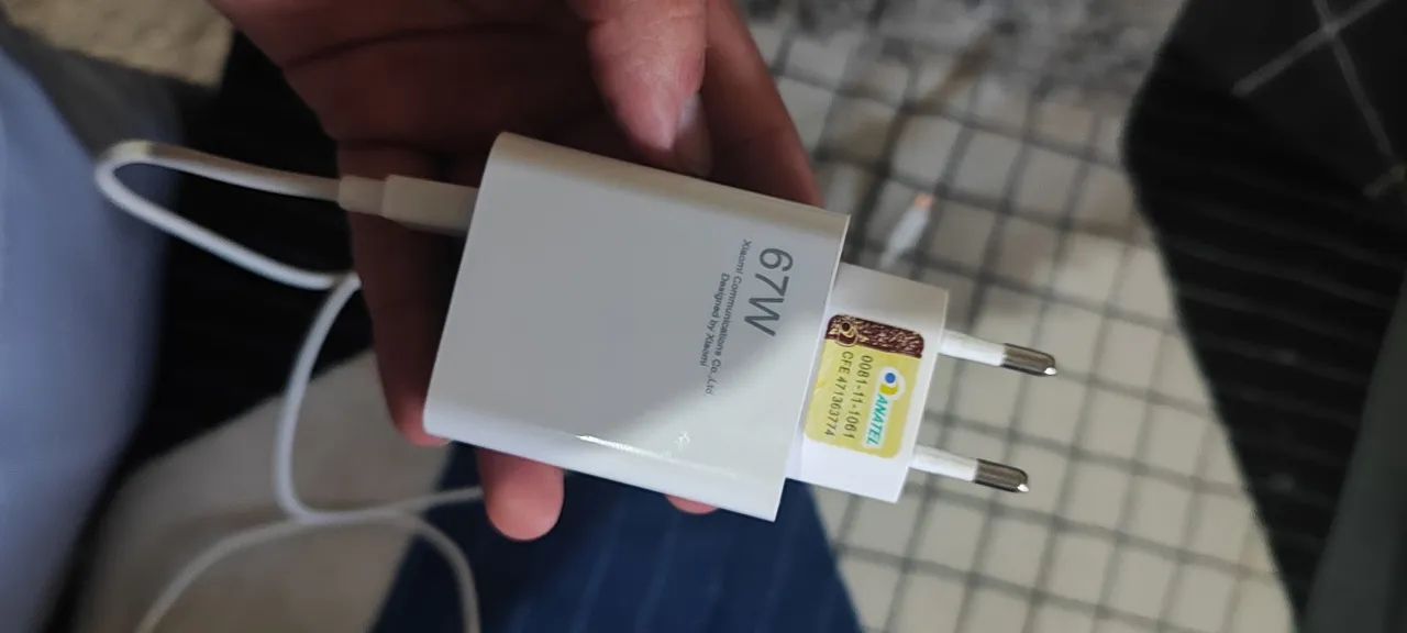 Carregador Turbo Xiaomi 67w 