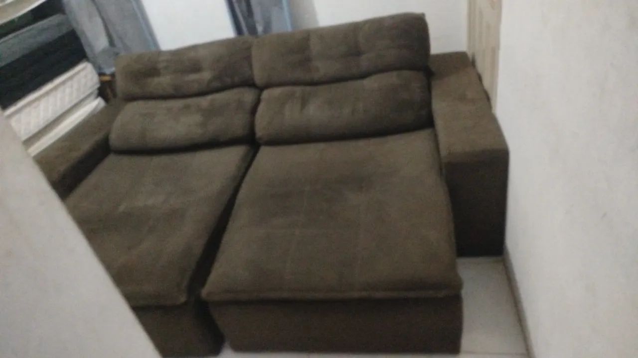 Sofá retrátil, entrega grátis 