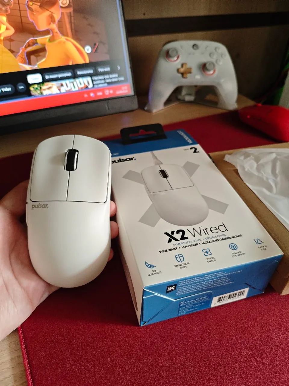 Pulsar X2 COM FIO BRANCO OPENBOX  - Foto 4