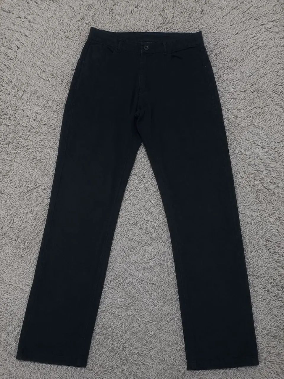 Calça Masculina Cinza Slim 98% Algodão     2% Elastano - Foto 4