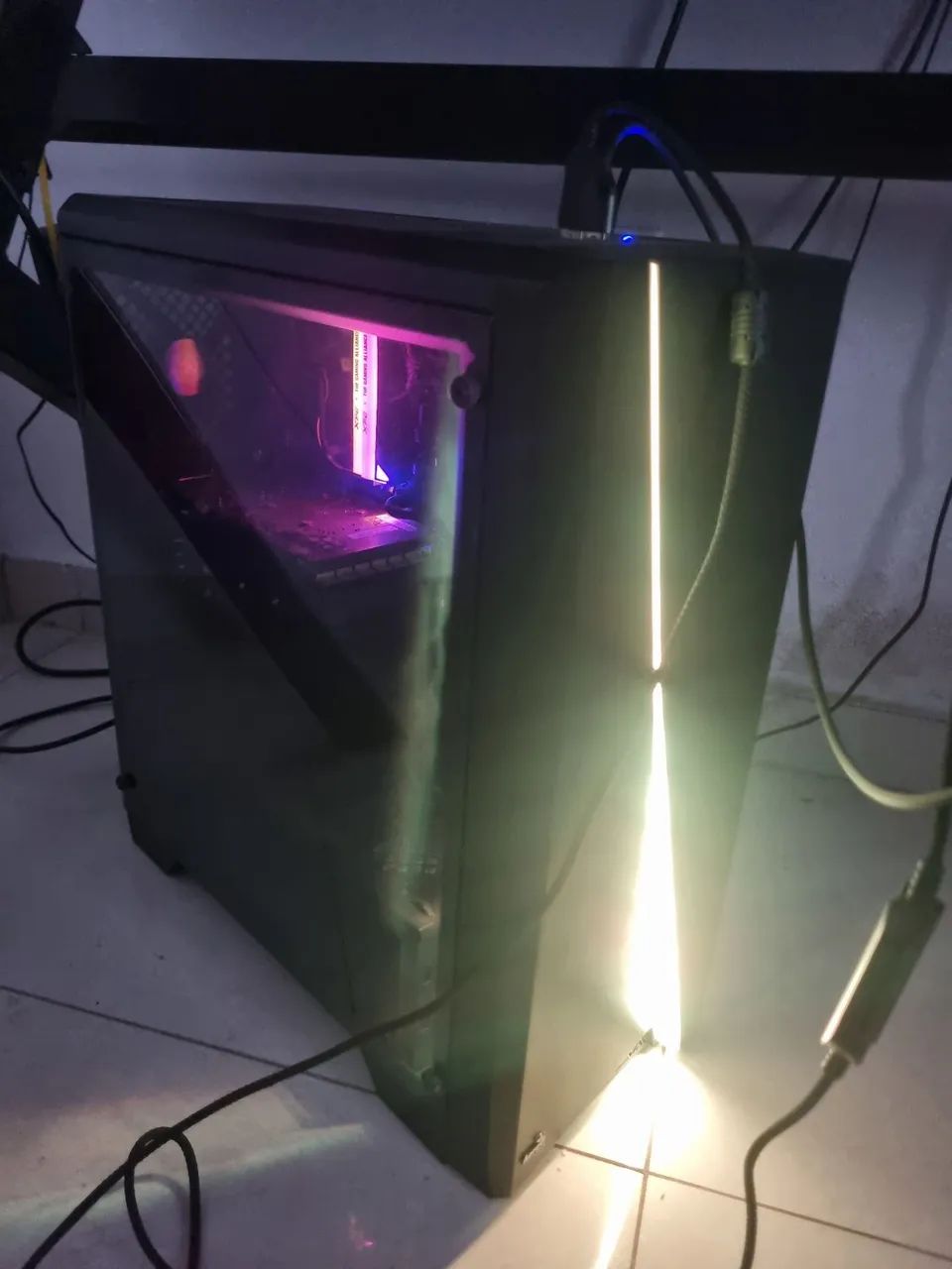 PC GAMER COMPLETO (PC+TELA+MOUSE+TECLADO+H7) - Foto 4